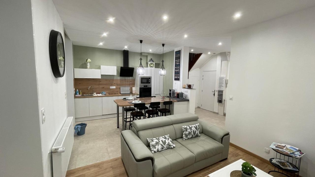 Apartamento Au Jardin De La Basilique Boulogne-sur-Mer Exterior foto